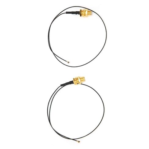 M.2 WiFi Antenna Cable, Durable External Adapter for Improved Reception, 30cm Length, Perfect for Wireless Network Cards, 2 Pcs in Saudi Arabia