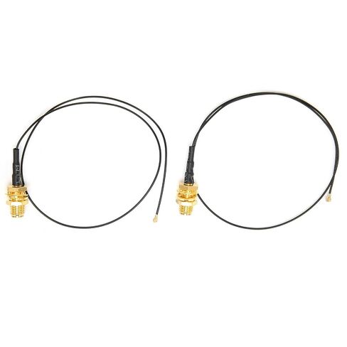 M.2 WiFi Antenna Cable, Durable External Adapter for Improved Reception, 30cm Length, Perfect for Wireless Network Cards, 2 Pcs in Saudi Arabia