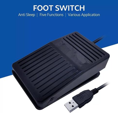 USB Single Foot Control Keyboard One Key Customized Pedal Model Mouse in Kuwait