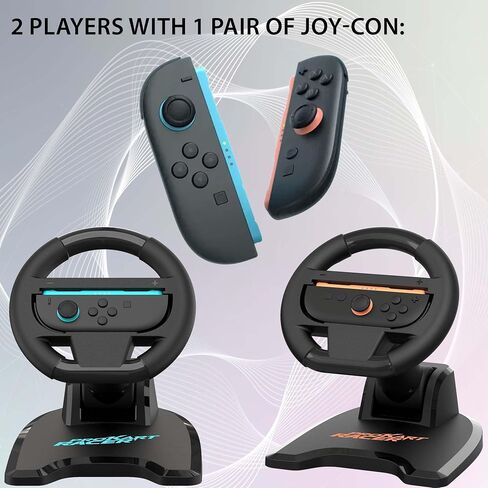 SUBSONIC Pack 2 Folding Steering Wheels for Nintendo Switch 2 Switch Joycon in Saudi Arabia