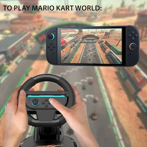 SUBSONIC Pack 2 Folding Steering Wheels for Nintendo Switch 2 Switch Joycon in Saudi Arabia
