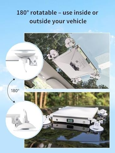Starlink Mini Battery Pack LinkPower 2 with Car Suction Cup Mount in Saudi Arabia