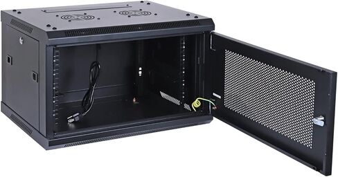 AEONS 6U Wall Mount Server Rack Cabinet with Lockable Door and Side Panels in Kuwait