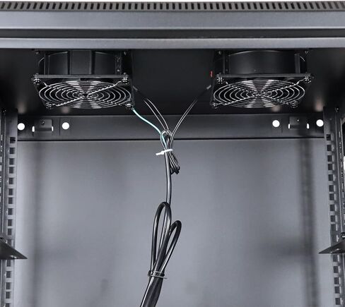 AEONS 6U Wall Mount Server Rack Cabinet with Lockable Door and Side Panels in Kuwait