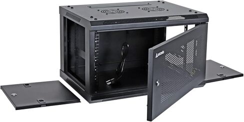 AEONS 6U Wall Mount Server Rack Cabinet with Lockable Door and Side Panels in Kuwait