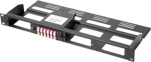 High Density 1U Rack Mount Modular Fiber Enclosure for LGX MTP MPO Modular Fiber Patch Panel, Pre-terminated Fiber Enclosure in Saudi Arabia