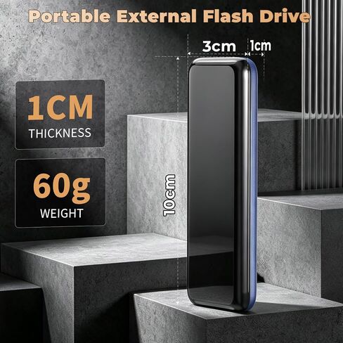 Flash Drive, Thumb Drive with 2 Cables (App Required) in Kuwait