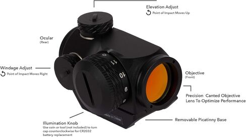 Primary Arms SLX Advanced Rotary Knob Compact Red Dot Sight in Kuwait
