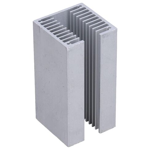 Aluminium Heat Sink for Electronics, 100x50x50mm U Type Cooler in Kuwait
