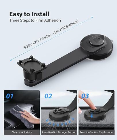 AUTO-VOX Wireless Backup Camera Kit: 7.2" Monitor, Solar 5 Cam, Suction Mount and Solar 3A Plus Cam– Flexible Placement for Horse Trailer, Boat Trailer, Cargo Monitoring, Tight Spot Parking in Saudi Arabia
