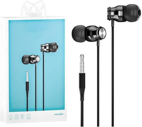 Ergonomic Wired Headphones PC ABS Comfort Fit in Saudi Arabia