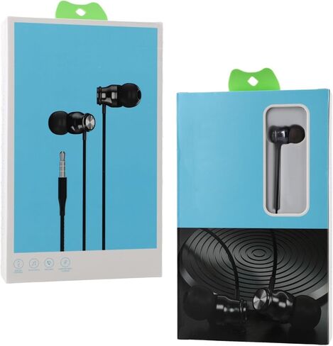 Ergonomic Wired Headphones PC ABS Comfort Fit in Saudi Arabia