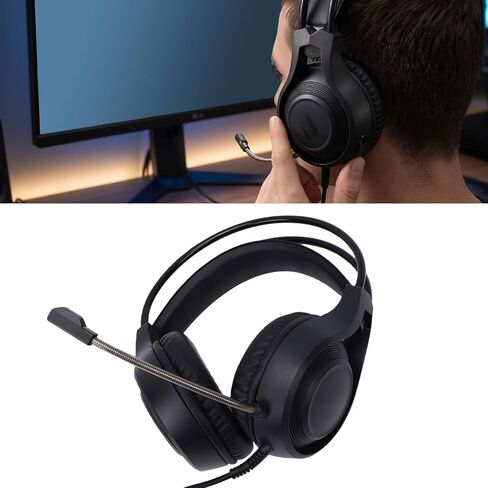 Wired Gaming Headset for PC, 3.5mm in Saudi Arabia
