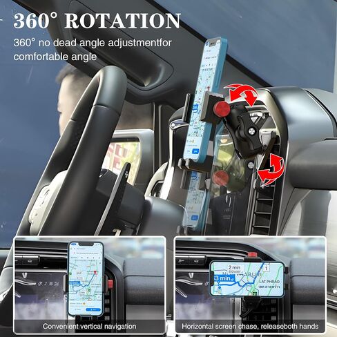 EASEORD Aluminum Vent Phone Mount Compatible with Ford F150 (2021-2026) in Kuwait