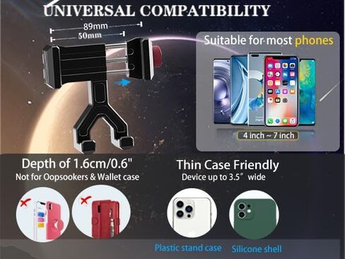 EASEORD Aluminum Vent Phone Mount Compatible with Ford F150 (2021-2026) in Kuwait