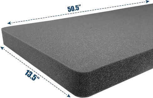 CobraFoamInserts Replacement Foam for Apache 9800 Case – Customizable High-Density Polyurethane Insert for Rifle, Firearm, or Gear – Cut-to-Fit (Case Not Included) in Saudi Arabia