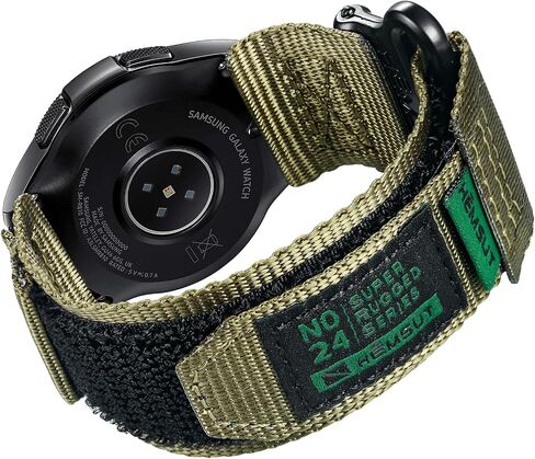 فرقة ساعة إصدار سريعة لـ Samsung Galaxy Watch 6/5/5 Pro/4/3/Gear S3/S2/Active 2 ، حزام النايلون لـ Amazfit GTS 4/4 Mini/3/2e/2e/2 Mini ، Bip 3 Pro/ 3/U Pro/Bip/Lite/S/S lite، حزام بحلقة خطاف لـ Amazfit GTR 2e/ GTR 2/ GTR 3 Pro/GTR 3/ GTR 4 in Kuwait