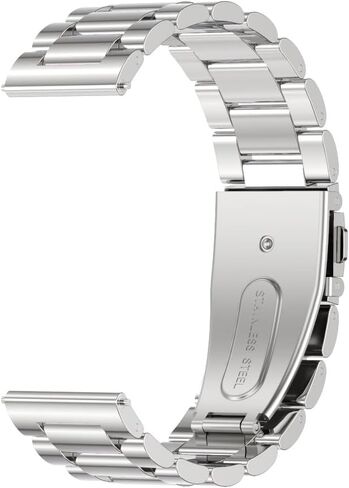 أحزمة ساعة Amazfit Active 2 /Active، 20 مم حزام معصم بديل قابل للتنفس معدني لـ Amazfit GTR mini/Bip U Pro/Bip 3/3 Pro/GTS/GTS 4/3/2 للنساء والرجال in Saudi Arabia