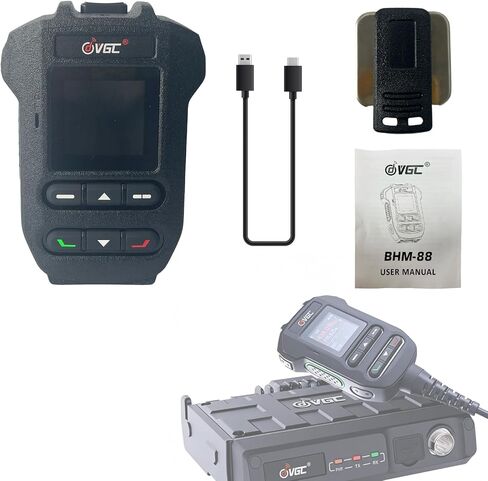 BHMM-88 BS-50 ميكروفون مكبر صوت لاسلكي منفذ USB-C IP54 مانع لتسرب الماء بطارية 1200 مللي أمبير في الساعة هام راديو ميكروفون UV-Pro VR-N76 UV-50Pro GMRS-50pro GMRS- pro BS-50 ملحقات جهاز الاتصال اللاسلكي in Kuwait