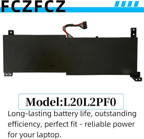 بطارية L20L2PF0 38Wh بديلة لجهاز Lenovo IdeaPad 3-14ABA7 3-14ADA6 3-15ALC6 3-15IAU7 3-17IRU7 3-17ITL6 / V14 G2-ALC / V15 G3-ABA / V17 G2-ITL Series L20M2PF0 L20B2PF0 L20C2PF0 L20M2PF8 in Kuwait