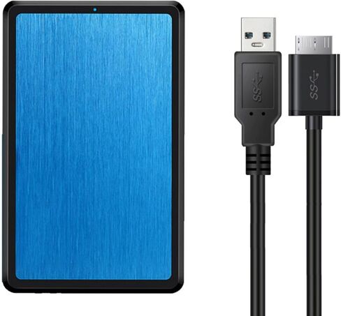 2.5inch USB SATA3.0 2.0 Box HDDs Drives External HDDs Enclosure 5Gbps Transfer for Hard Disk Accessories Hot Swappable Drives in Saudi Arabia