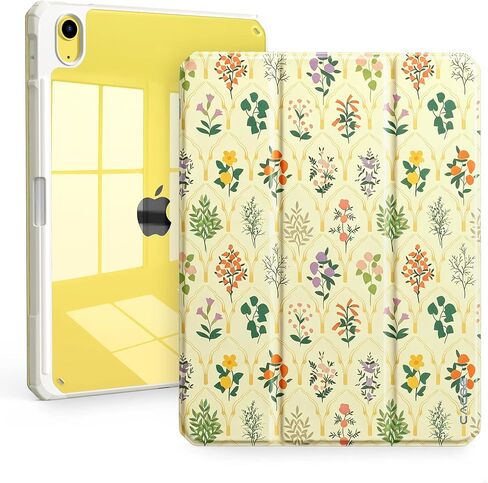 CACOE Cute Case for iPad A16 11th Gen/iPad 10th Gen, Oil Paint Flower in Saudi Arabia