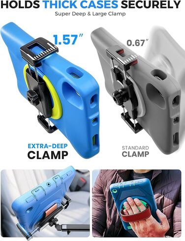 iPad Holder for Car Backseat Kids, Headrest Tablet Car Mount for Thick Case in Saudi Arabia