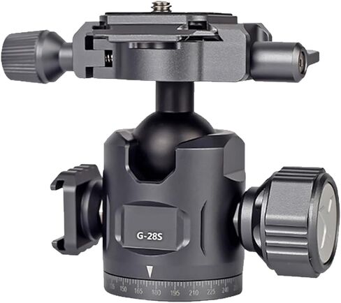 Ball Head Tripod IPX4 240g High Capacity 12KG for Camera Stabilizers Includes Quick Release Plate Quick Release Plate in Saudi Arabia
