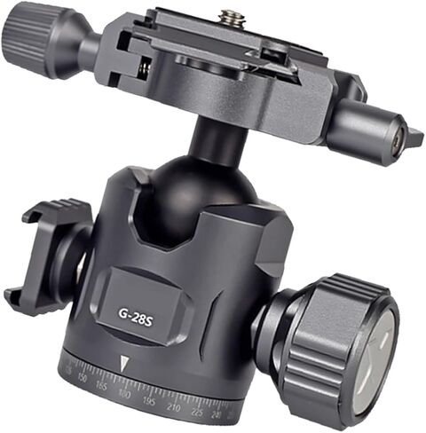 Ball Head Tripod IPX4 240g High Capacity 12KG for Camera Stabilizers Includes Quick Release Plate Quick Release Plate in Saudi Arabia