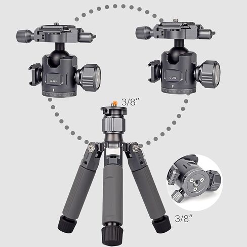 Ball Head Tripod IPX4 240g High Capacity 12KG for Camera Stabilizers Includes Quick Release Plate Quick Release Plate in Saudi Arabia