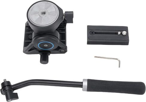 Video Tripod Fluid Head Panorama Base Hydraulic Video Head Camera Tripod Fluid for DSLR Camera in Saudi Arabia