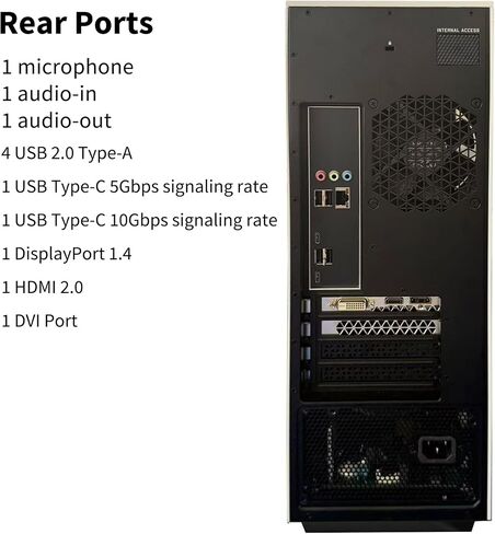 HP OMEN 25L Gaming Tower Desktop, 32GB RAM, 1TB SSD, Intel Core i7-14700F in Saudi Arabia