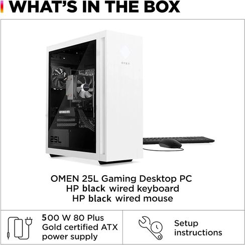HP OMEN 25L Gaming Tower Desktop, 32GB RAM, 1TB SSD, Intel Core i7-14700F in Saudi Arabia