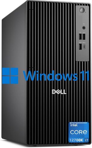 Dell 2026 Pro Business Desktop, New OptiPlex Version, Intel I7-12700K(12 Core, 20Threads), 16GB DDR5 RAM, 1TB PCIe SSD, Ultra-Quiet Design, USB-C, Dual 4K Monitor Support, Ethernet, Windows11 Pro in Saudi Arabia