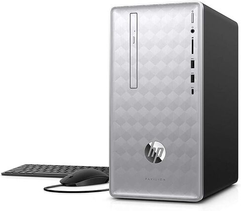 HP Pavilion 590 Desktop Computer, 8th Intel 6 Cores i5-8400, 2.8GHz up to 4.0GHz, 8GB RAM and 16 GB Intel Optane Memory, 1TB HDD, Bluetooth 4.2, WiFi 802.11ac, Windows 11, (Renewed) in Saudi Arabia