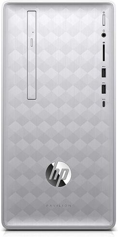 HP Pavilion 590 Desktop Computer, 8th Intel 6 Cores i5-8400, 2.8GHz up to 4.0GHz, 8GB RAM and 16 GB Intel Optane Memory, 1TB HDD, Bluetooth 4.2, WiFi 802.11ac, Windows 11, (Renewed) in Saudi Arabia