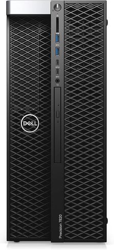 Dell Precision T7820 Workstation Desktop | Xeon Silver - 4210R - 1TB SSD Hard Drive - 64GB RAM | 10 cores @ 3.2 GHz Win 11 Pro Black (Renewed) in Saudi Arabia