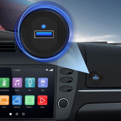 Single Port USB 3.0 Car Mount Flush Cable Male to Female with LED in Saudi Arabia