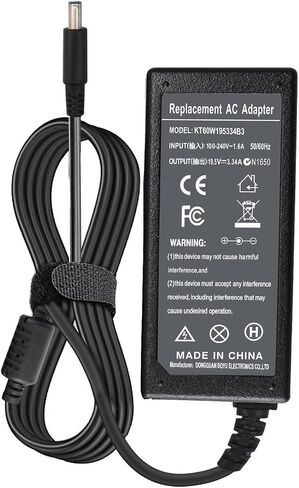 65W Laptop Charger for Dell Latitude 3520 3420 3510 3440 3450 3150 3550 3400 3500 7202 3379 3390 2-in-1 vostro 3530 3520 3510 3420 5502 Laptop Power Adapter Cord Supply(4.5 * 3.0mm Round Connector) in Saudi Arabia