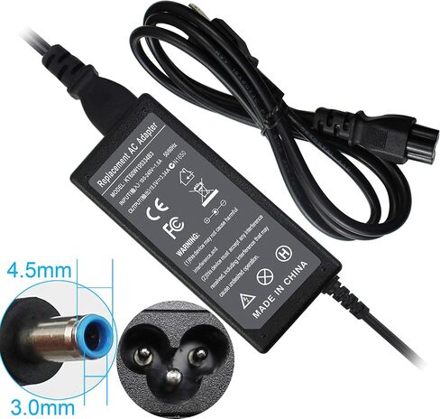 65W Laptop Charger for Dell Latitude 3520 3420 3510 3440 3450 3150 3550 3400 3500 7202 3379 3390 2-in-1 vostro 3530 3520 3510 3420 5502 Laptop Power Adapter Cord Supply(4.5 * 3.0mm Round Connector) in Saudi Arabia