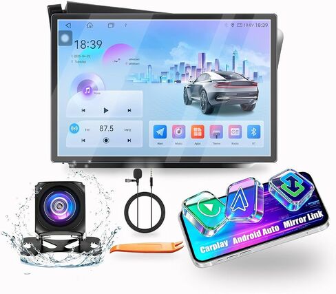for Honda Civic 2012-2015 LHD CarPlay Android Auto Navigation Stereo GPS Radio Reverse Camera Display 13.1" QLED Touchscreen Headunit Tablet Pad Media Player, if Applicable Octa Core 8G+256G(B) in Saudi Arabia