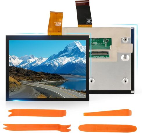 8.4 Inches LCD Screen for Uconnect 4C UAQ Radio Car Touch Screen Replacement for Dodge RAM Jeep Chrysler 2017-2022 LA084X01(SL)(02) with Repair Tools in Saudi Arabia