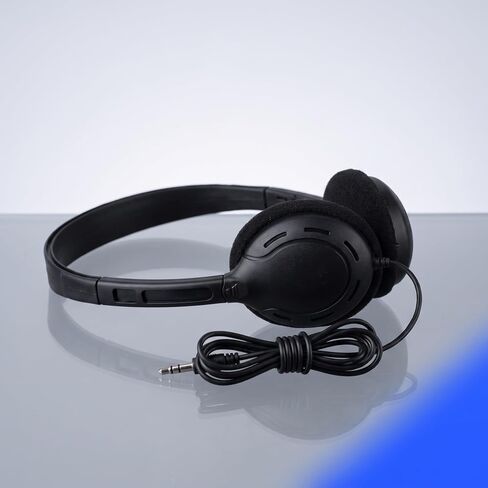 Wired Computer Headphones and 3.5mm Jack 5pcs with Adjustable Headband in Kuwait