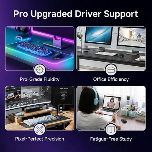 مجموعة لوحة مفاتيح وماوس لاسلكية للألعاب من DIERYA، DK63 & M1 60% لوحة مفاتيح RGB صغيرة مع مفاتيح زرقاء وماوس خفيف الوزن 24000 نقطة في البوصة | الوضع الثلاثي (BT/2.4G/USB) | ار جي بي | لأجهزة الكمبيوتر الشخصية وأجهزة ماك واللاعبين والطابعين - أسود in Kuwait