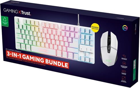 Trust Gaming GXT 794W 3-in-1 Game Pack Italian QWERTY Design in Saudi Arabia