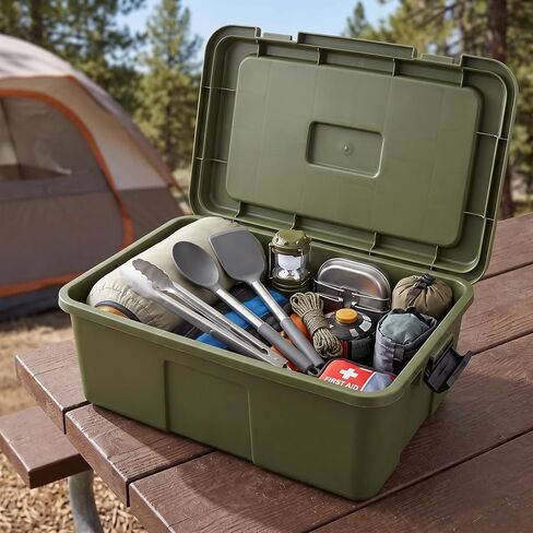 Outset Camping Cooking Utensil Set, Tongs, Spatula & Spoon Camp Utensils in Saudi Arabia