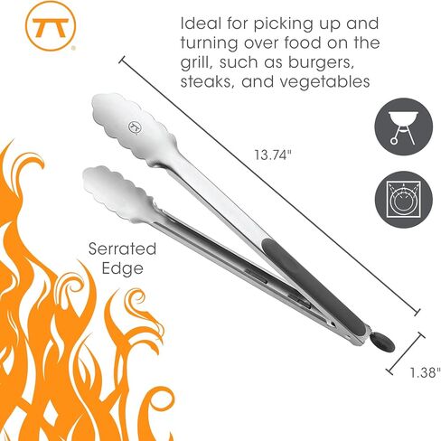 Outset Camping Cooking Utensil Set, Tongs, Spatula & Spoon Camp Utensils in Saudi Arabia