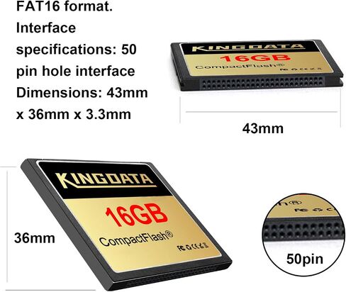 Compact Flash Card 2Pack 16GB CF400X FAT32 in Saudi Arabia