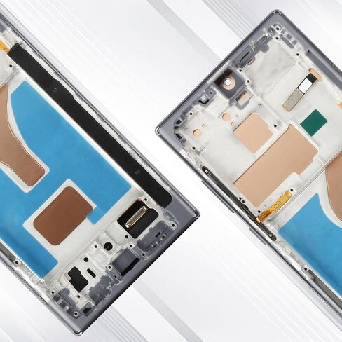 for Samsung Galaxy S22 Ultra 5G Screen Replacement with Frame,Black,Incell in Kuwait