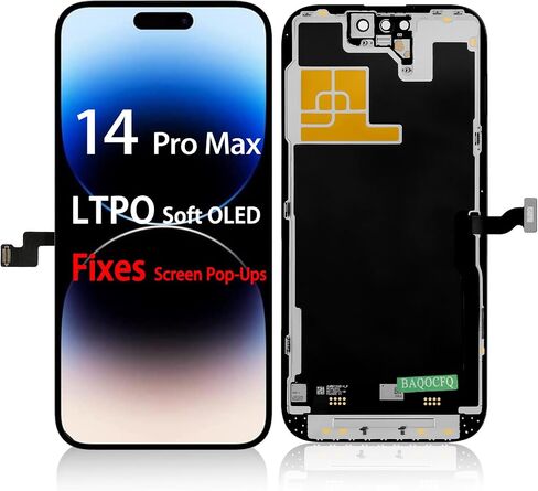 شاشة بديلة ناعمة LTPO OLED لهاتف iPhone 14 Pro Max، 6.7 بوصة in Kuwait